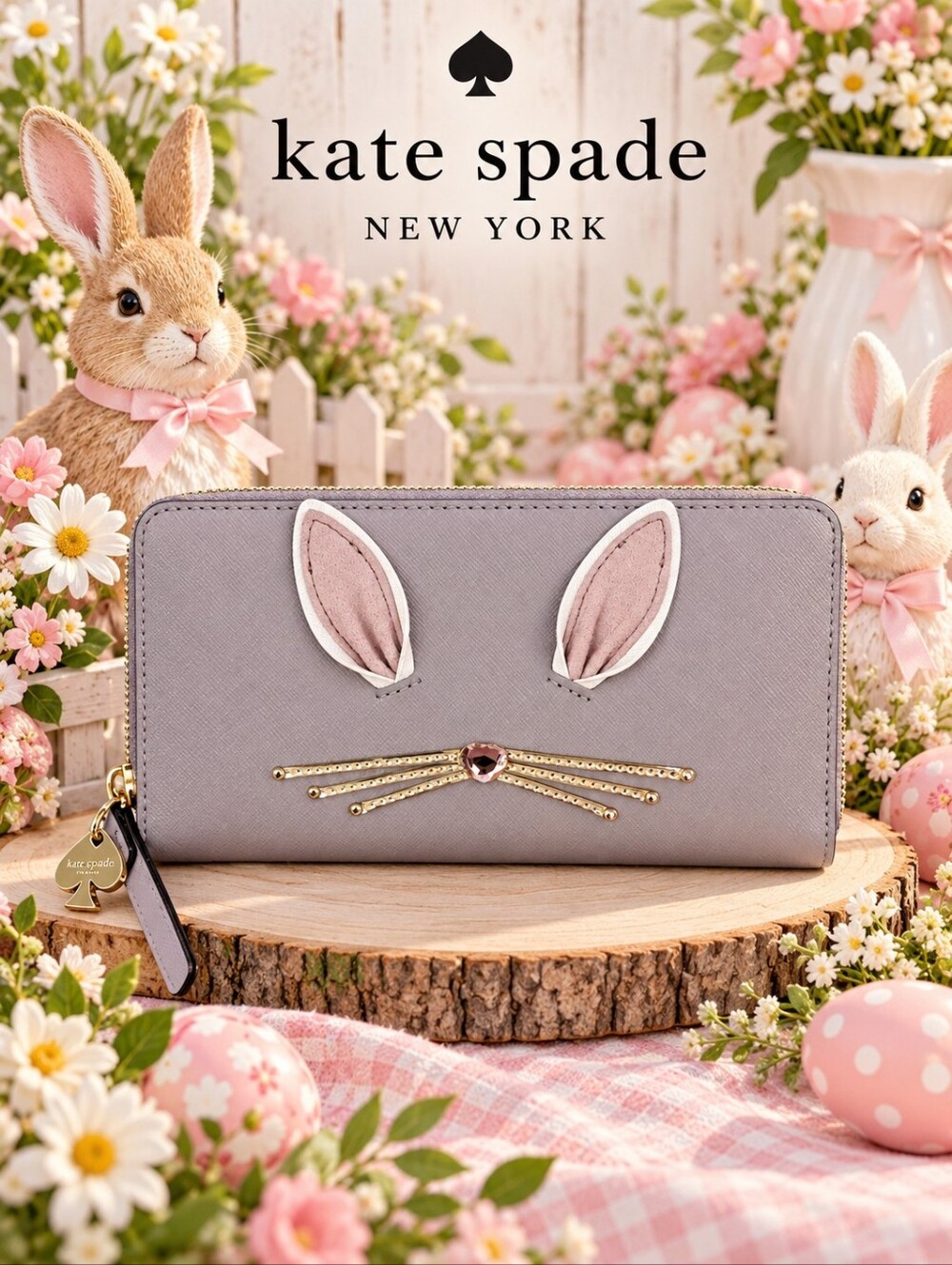 Kate Spade Bunny Rabbit Wallet